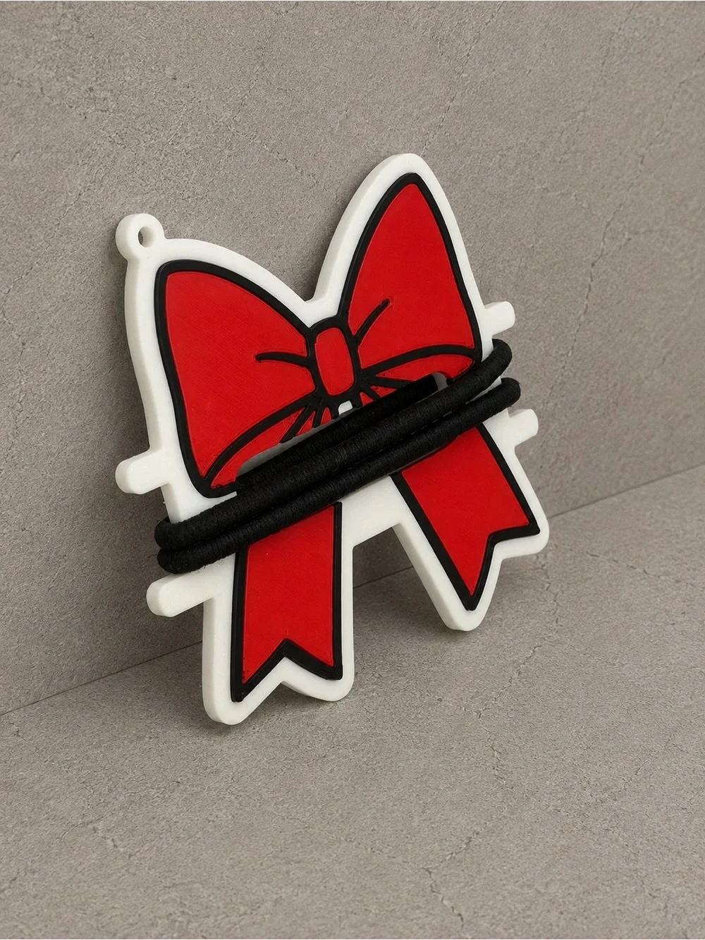 Bow Hair tie holder